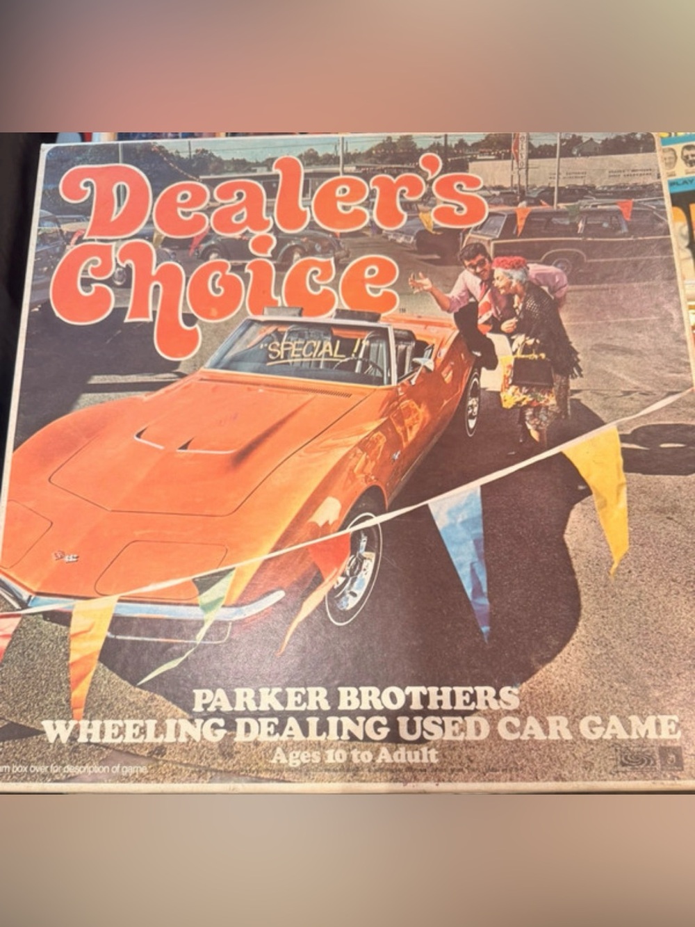 Vintage Board Game Lot - Parker Brothers Dealer's Choice & Cadaco Noah's Ark